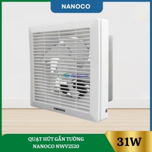 Quạt Hút Gắn Tường Nanoco NWV2520