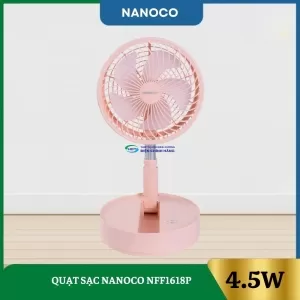 Quạt Sạc Nanoco NFF1618P