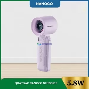 Quạt Sạc Nanoco NHF3081P