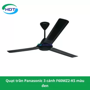 Quạt trần Panasonic 3 cánh F60MZ2-KS màu đen
