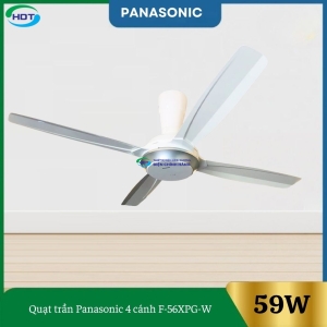 Quạt Trần Panasonic 4 Cánh F-56XPG-W