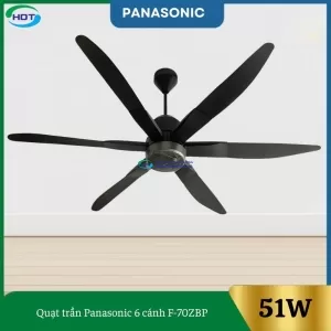 quạt trần panasonic 6 cánh F-70ZBP