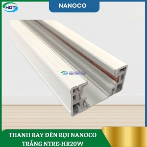 Thanh Ray Đèn Rọi Nanoco Trắng NTRE-HR20W