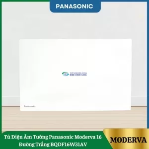 Tủ Điện Âm Tường Panasonic Moderva 16 Đường Trắng BQDF16W31AV
