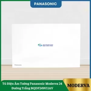 Tủ Điện Âm Tường Panasonic Moderva 24 Đường Trắng BQDF24W11AV