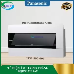 Tủ điện âm tường Panasonic BQDX12T11AV loại 12 đường màu trắng 