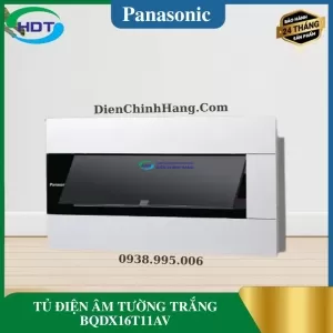 Tủ điện âm tường Panasonic BQDX16T11AV loại 16 đường màu trắng