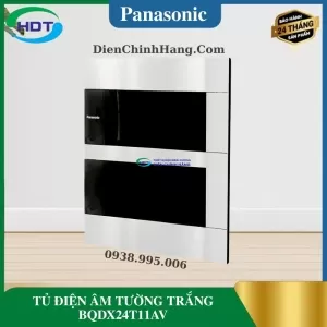  Tủ điện âm tường Panasonic BQDX24T11AV loại 24 đường màu trắng     