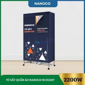 Tủ Sấy Quần Áo Nanoco NCD2207