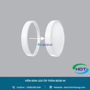 Viền đèn led ốp trần MPE BD35-W