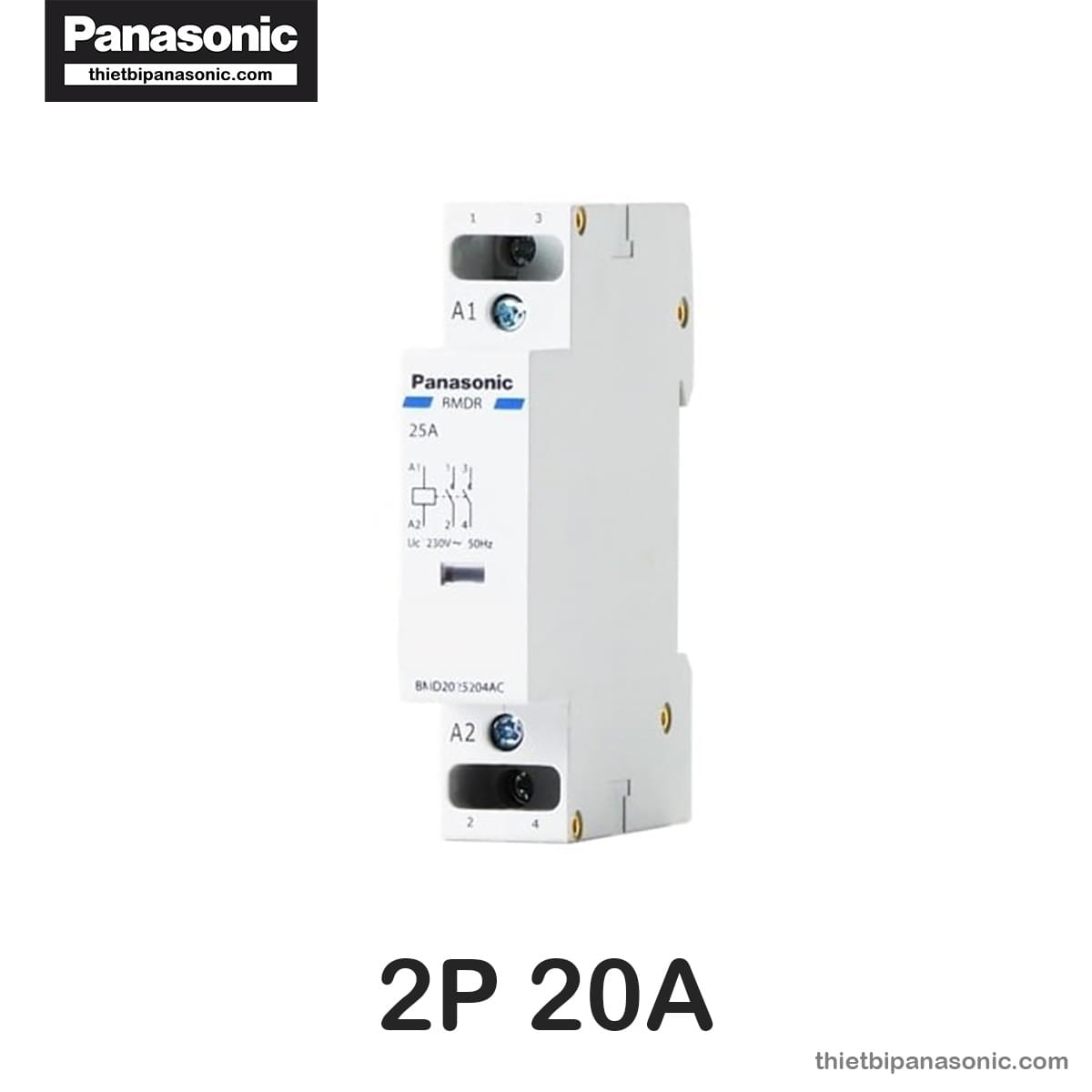 Mồi cbi điện BMD2020204ACV – Contactor 2P 20A Panasonic - Ảnh 4