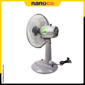 Quạt bàn Nanoco NTF1207G 40W, Màu Xám