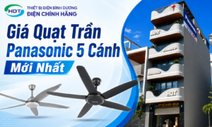 Giá Quạt Trần Panasonic 5 Cánh Mới Nhất