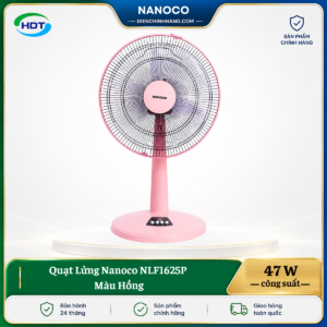 Quạt Lửng Nanoco NLF1625P Màu Hồng