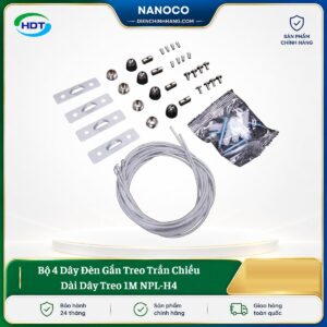 Bộ 4 Dây Đèn Gắn Treo Trần Chiều Dài Dây Treo 1M NPL-H4
