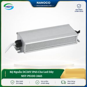 Bộ Nguồn DC24V IP65 Cho Led Dây NST-PS100-2465