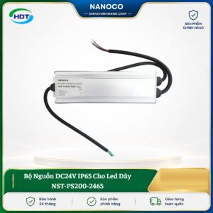 Bộ Nguồn DC24V IP65 Cho Led Dây NST-PS200-2465
