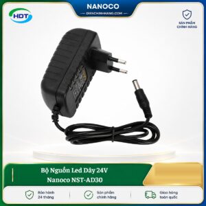 Bộ Nguồn Led Dây 24V Nanoco NST-AD30