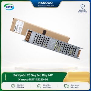Bộ Nguồn Tổ Ong Led Dây 24V Nanoco NST-PS250-24