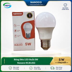 Bóng Đèn LED Bulb 5W Nanoco NLBL053