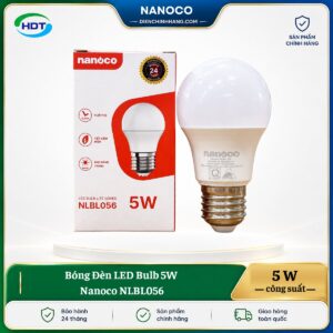 Bóng Đèn LED Bulb 5W Nanoco NLBL056