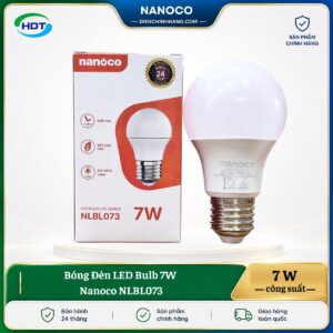 Bóng Đèn LED Bulb 7W Nanoco NLBL073