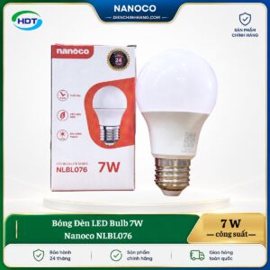 Bóng Đèn LED Bulb 7W Nanoco NLBL076