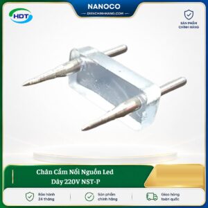 Chân Cắm Nối Nguồn Led Dây 220V NST-P
