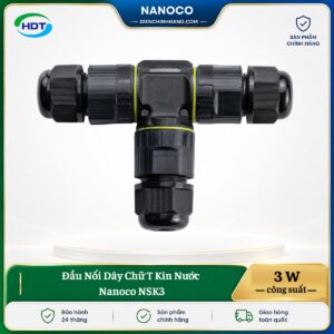 Đầu Nối Dây Chữ T Kín Nước Nanoco NSK3