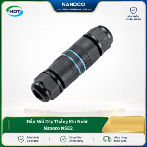 Đầu Nối Dây Thẳng Kín Nước Nanoco NSK2