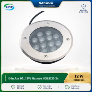 Đèn Âm Đất 12W Nanoco NGLS123-24
