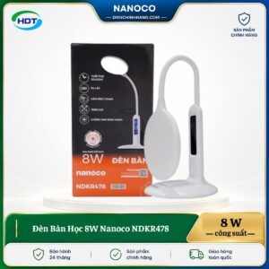 Đèn Bàn Học 8W Nanoco NDKR478