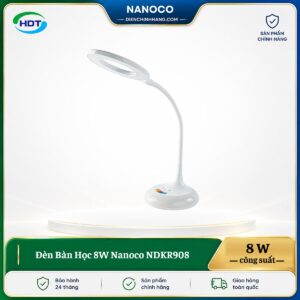 Đèn Bàn Học 8W Nanoco NDKR908