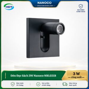 Đèn Đọc Sách 3W Nanoco NRL031B