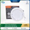 Đèn LED âm trần Nanoco NEMD126S110 12W viền bạc