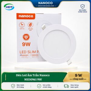 Đèn LED âm trần Nanoco NSD0961 9W