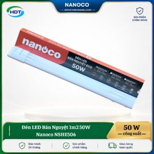 Đèn LED Bán Nguyệt 1m2 50W Nanoco NSHE506