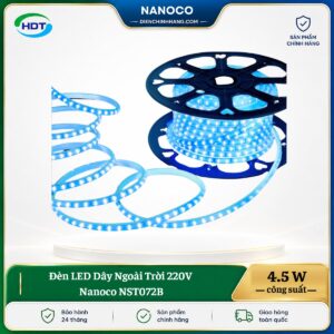 Đèn LED Dây Ngoài Trời 220V Nanoco NST072B