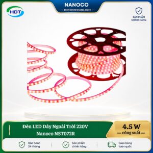 Đèn LED Dây Ngoài Trời 220V Nanoco NST072R