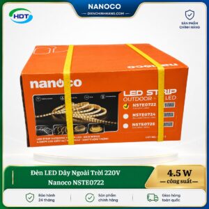Đèn LED Dây Ngoài Trời 220V Nanoco NSTE0722