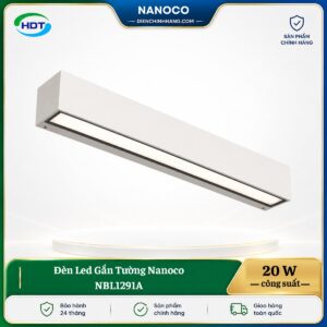 Đèn Led Gắn Tường Nanoco NBL1291A