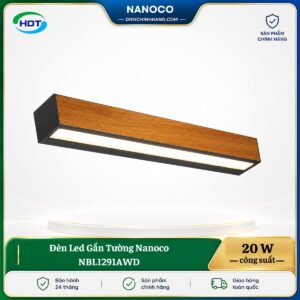 Đèn Led Gắn Tường Nanoco NBL1291AWD