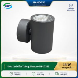 Đèn Led Gắn Tường Nanoco NBL2233