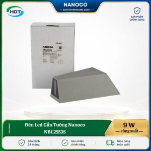 Đèn Led Gắn Tường Nanoco NBL2553S