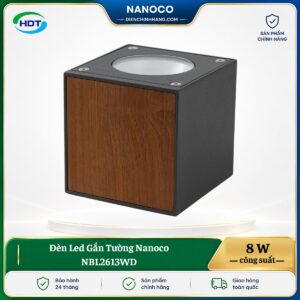 Đèn Led Gắn Tường Nanoco NBL2613WD