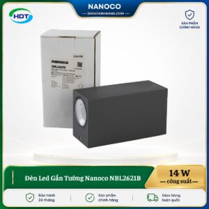 Đèn Led Gắn Tường Nanoco NBL2621B