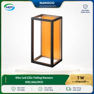 Đèn Led Gắn Tường Nanoco NBL3062WD
