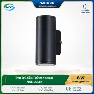 Đèn Led Gắn Tường Nanoco NBLS22512
