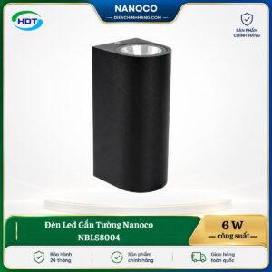 Đèn Led Gắn Tường Nanoco NBLS8004