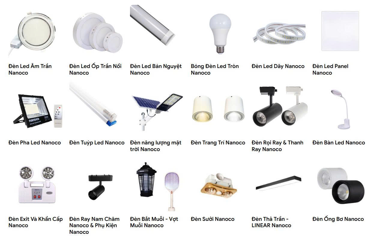 Đèn Led Nanoco